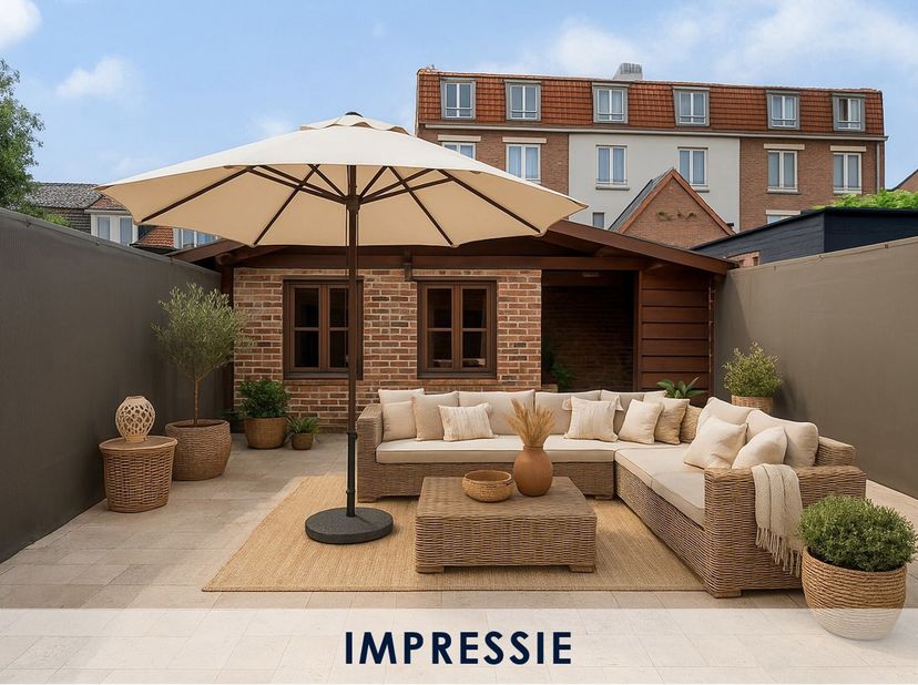 Instapklare woning met ruim terras in groene buurt nabij centrum Antwerpen&lt;br /&gt;
Deze goed onderhouden woning ligt net buiten het centrum van Antwerpe
