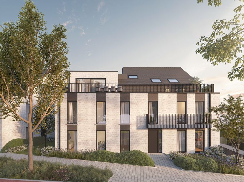 Dit appartement maakt deel uit van het project Ooststatiestraat dat bestaat uit 3 kleinschalige appartementsgebouwen met elk 5 à 6 appartementen per b