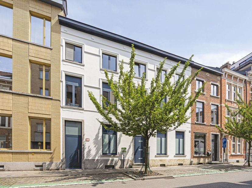 Au cur animé de Louvain se trouve cette maison de ville exceptionnelle qui combine le meilleur des deux mondes. Deux charmantes maisons de maître ont