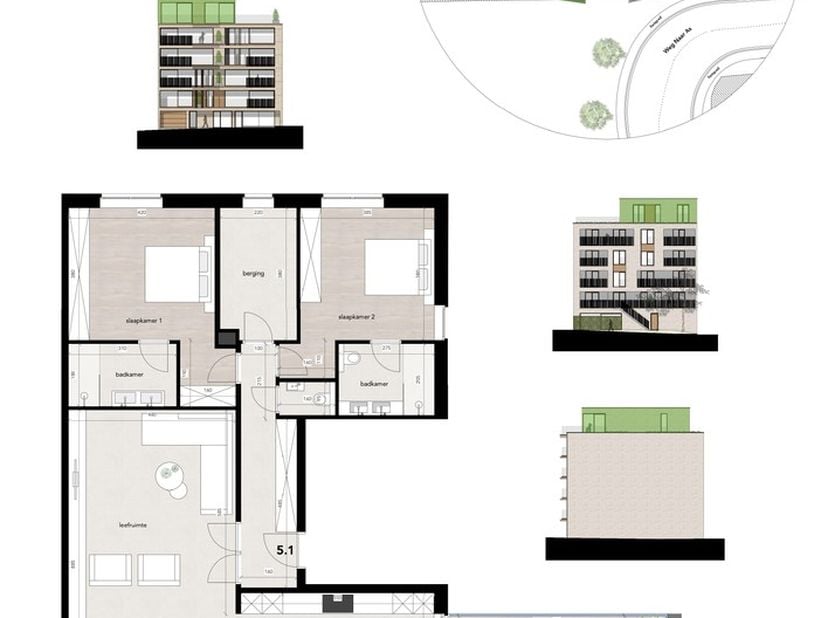 Welkom in Residentie Belgiek te Genk!&lt;br /&gt;
&lt;br /&gt;
Dit exclusieve project, ontworpen door de gerenommeerde architect D&amp;D uit Hasselt,  bestaat uit een