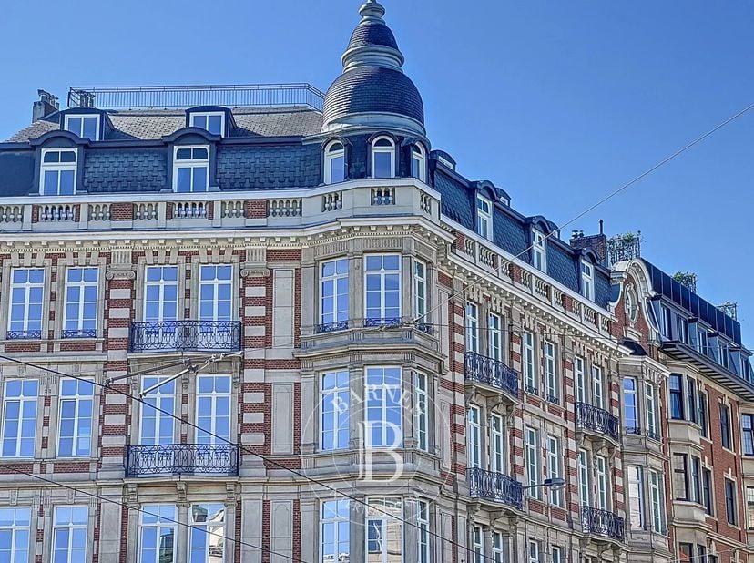 Etterbeek - Parc cinquantenaire -  à deux pas des Institutions Européennes, bel appartement duplex neuf dans un magnifique immeuble d&#039;environ 220m2 co