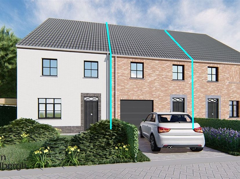 Nieuwbouwwoning in groene oase te koop! &lt;br /&gt;
LOT 2&lt;br /&gt;
Indeling: inkomhal met gastentoilet en vestiaire, open ruime leefruimte met plaats voor bur