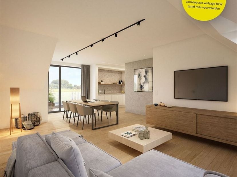 Prachtig pebthouse appartement te centrum Stekene&lt;br /&gt;
Gelegen in de Dorpsstraat met alle winkels en voorzieningen op wandelafstand.&lt;br /&gt;
Een ideaal