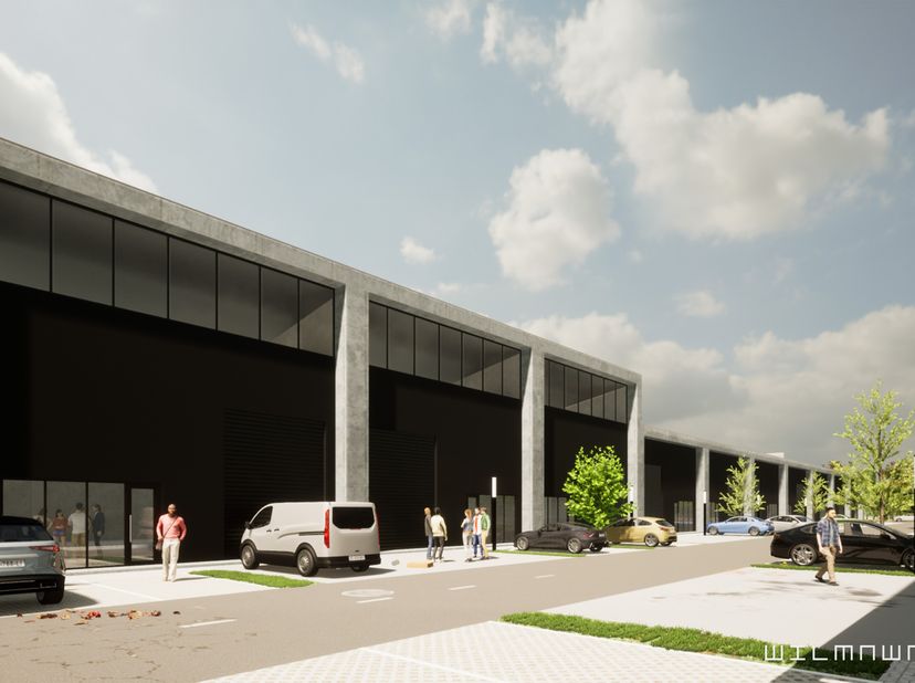 Gloednieuw KMO-park met maar liefst 45 units gelegen langs de Molsebaan te Meerhout. De site bevindt zich op een zeer gunstige locatie tussen de E313