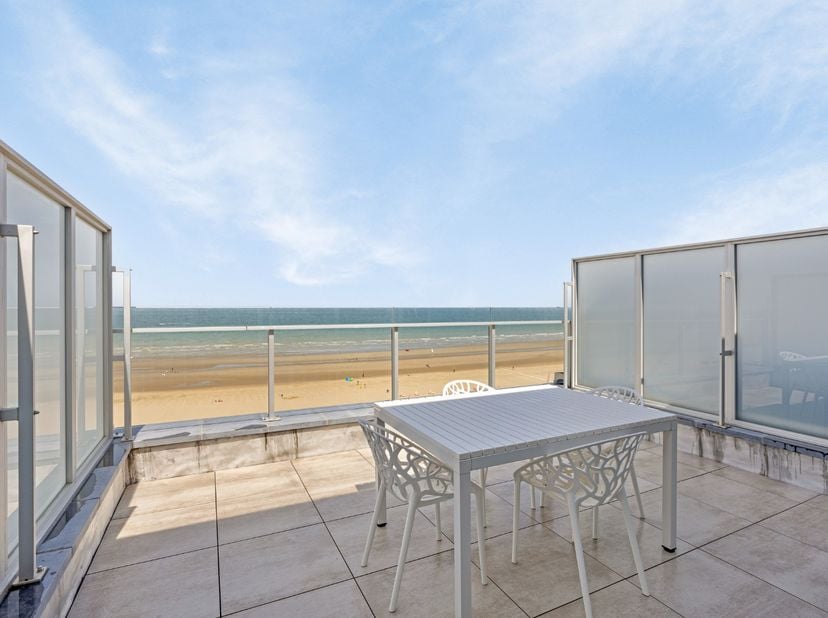 Découvrez ce penthouse magnifiquement rénové au 9ème étage, une occasion unique de profiter d&#039;un confort de vie ultime dans un environnement à couper