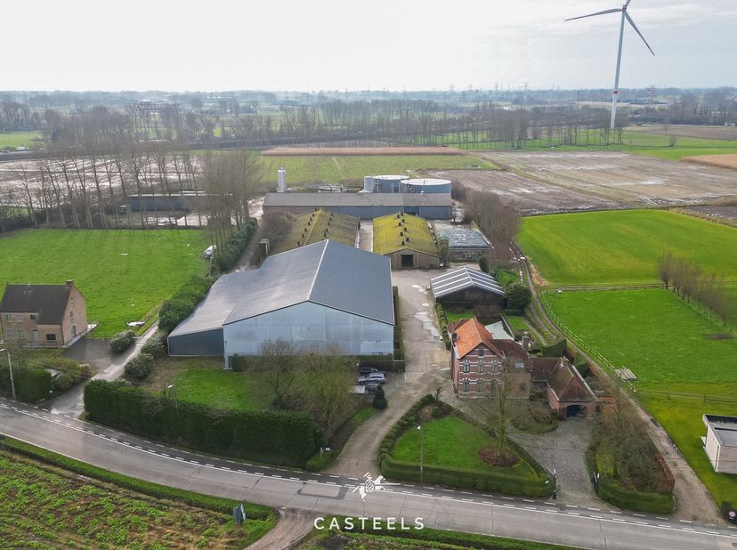 Ontdek dit uitzonderlijke project dat veelzijdigheid en toekomstpotentieel combineert. Dit uitgestrekte terrein van maar liefst 54.900 m² biedt een br