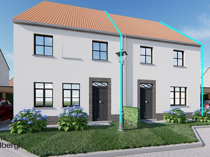 Nieuwbouwwoning in groene oase te koop! &lt;br /&gt;
LOT 7&lt;br /&gt;
Indeling: inkomhal met gastentoilet, open ruime leefruimte, achteraan in de woning is er ee