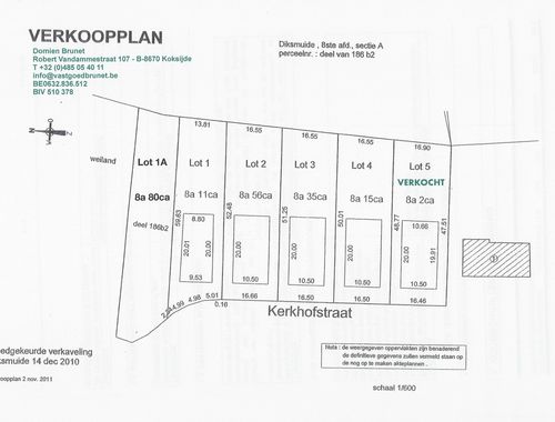                                         Grond te koop in Diksmuide, € 176.000
