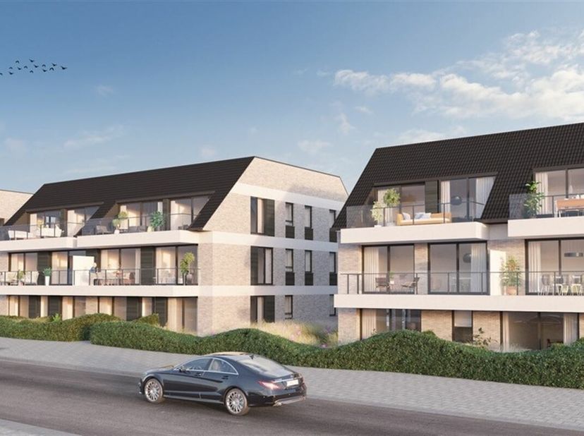 De grands garages au niveau -2 à la résidence Eclips.  Adapés pour voitures électriques si bien au niveau du rechargement qu&#039;au niveau de la sécurité
