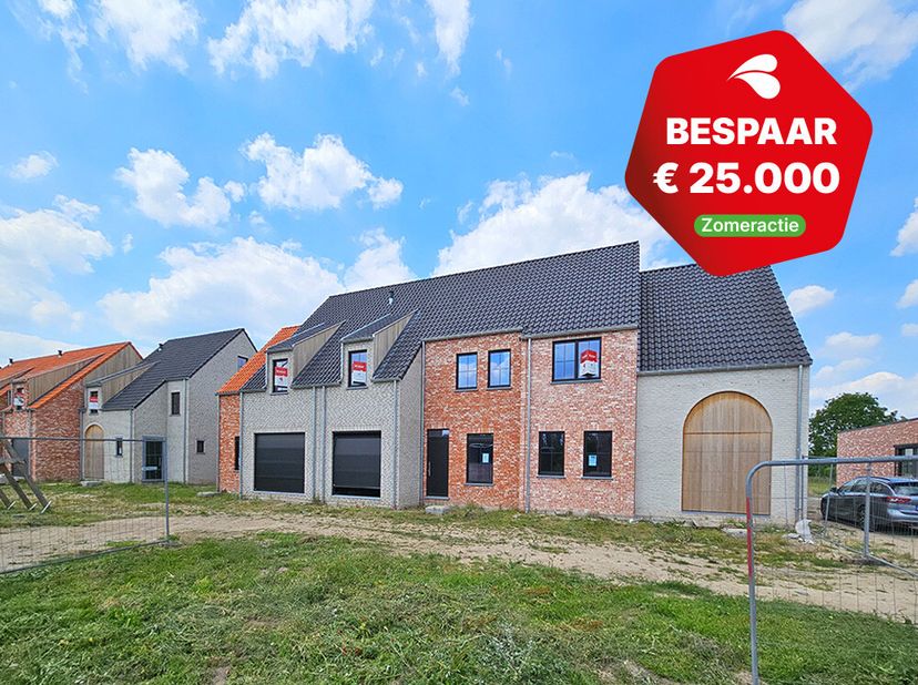 Halfopen bebouwing - Pastorijwoning met 4 slaapkamers - Energiezuinige technieken - Grote tuin met landelijk zicht - Wonen in een groene omgeving - Op