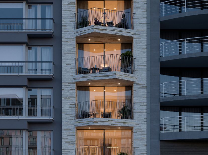 Nieuwbouw appartement gelegen op de eerste verdieping van de Residentie Dunas.  Deze residentie bevindt zich op enkele stappen van de zeedijk en nabi