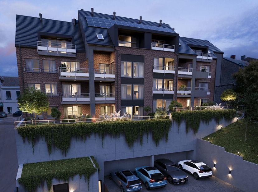 Marche-en-Famenne - Idéalement situé à proximité de la Gare et du centre-ville, spacieux et lumineux, APPARTEMENT NEUF (2CH/1SDB) de 100 m² avec TERRA