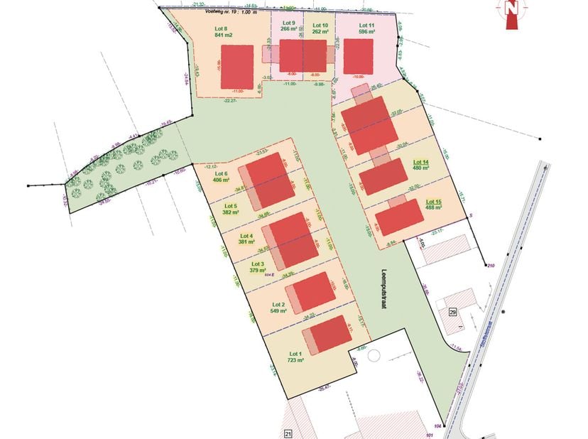 Terrain à vendre
                    à 9500 Moerbeke