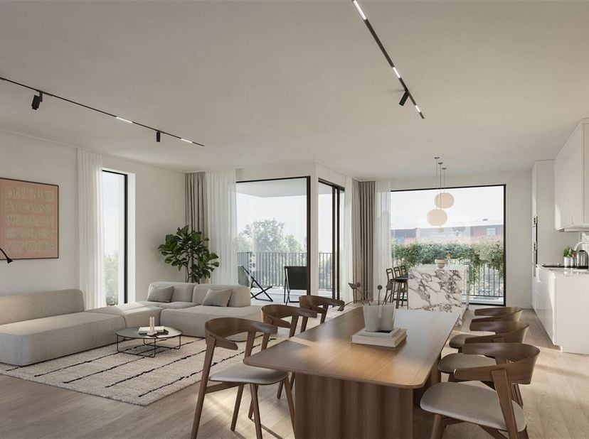 Nieuwbouwappartement op de tweede verdieping met 2 slaapkamers en groot terras gelegen in het centrum van Dilsen. &lt;br /&gt;
Welkom bij Residentie Keizers