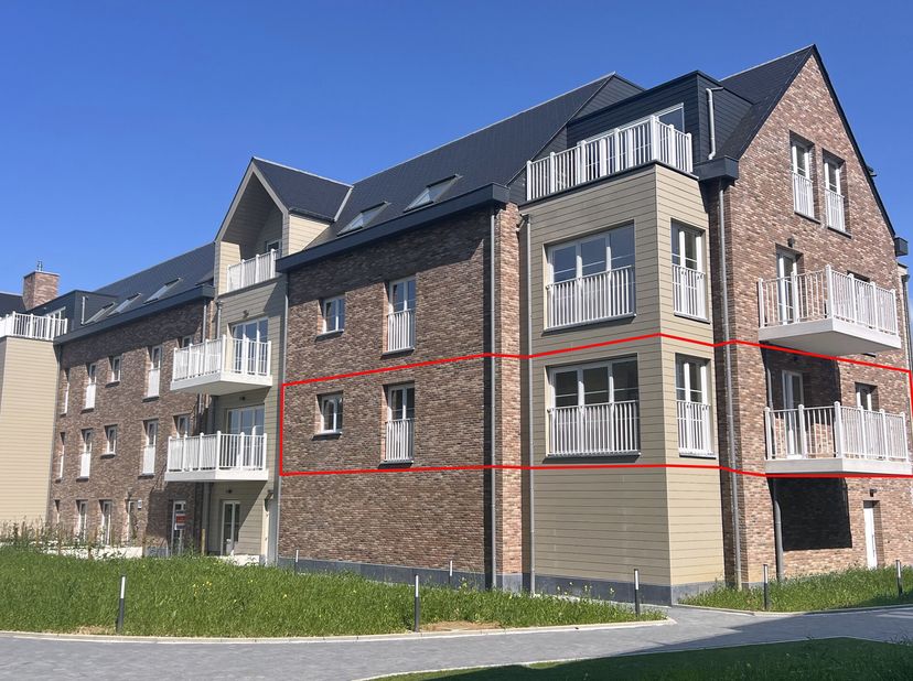 APPARTEMENT afgewerkt met volledig ingerichte keuken en schilderwerken  beschikbaar bij akteHendrix stelt u voor: Residentie &quot;Le Val dEugène&quot;, gelegen