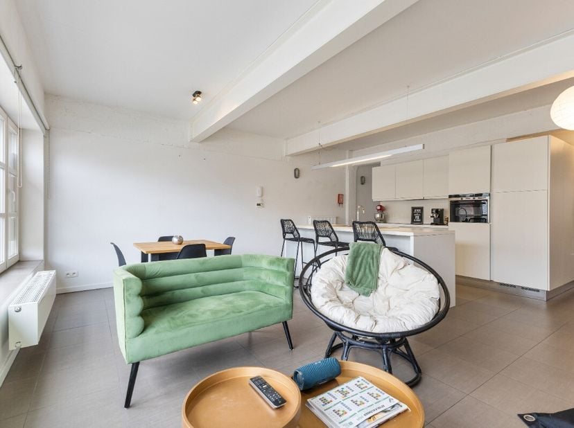 [[ CE BIEN PARTICIPE À LA JOURNÉE MAISONS OUVERTES ERA LE 14/6 DE 11:00 À 12:00 ]] La Panne: Loft Moderne au Centre de La Panne  Résidence t Claeyssen