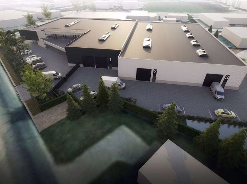 UNIT 1 VAN 510M² IN BEDRIJVENPARK GREMELSLO TE MAASEIK.&lt;br /&gt;
KENMERKEN&lt;br /&gt;
- oppervlakte: 510m²&lt;br /&gt;
- 1 sectionaalpoort (4.00m breed x 4.20m hoog
