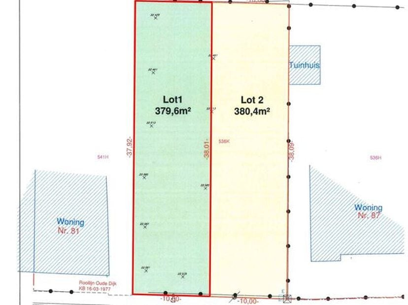 Terrain à vendre
                    à 2300 Turnhout