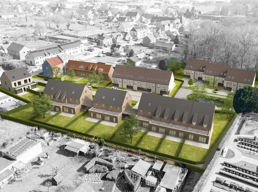 Centraal gelegen projectgrond van 10.022m²&lt;br /&gt;
Deze prachtig gelegen grond paalt aan het centrum en het Park van Stekene (via wandelwegen verbonden)
