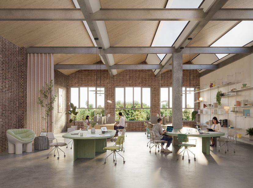 Mooie gerenoveerde erfgoedunit van ca. 350 m² met toonzaalfunctie (showroom)/kantoor op 2 niveaus (2 x 170 m² (GLVL/Niv.+1).&lt;br /&gt;
Specificaties:&lt;br /