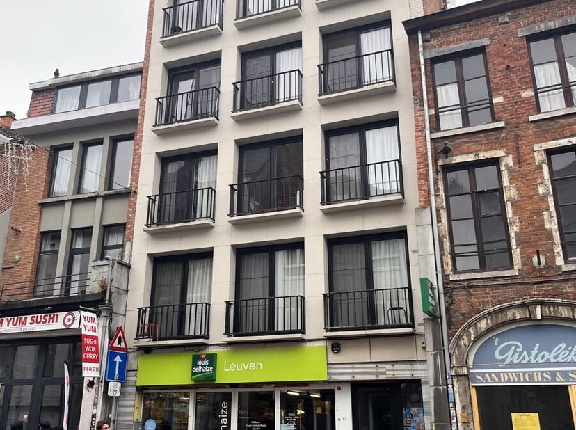Toffe studentekamer in Residentie Central Park, gelegen op de vierde en hoogste verdieping aan de achterkant met zicht over het park. De kamer is geme