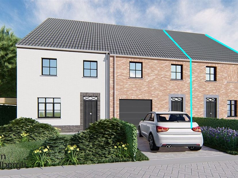 Nieuwbouwwoning in groene oase te koop! &lt;br /&gt;
LOT 3&lt;br /&gt;
Indeling: inkomhal met gastentoilet en vestiaire, open ruime leefruimte met plaats voor bur