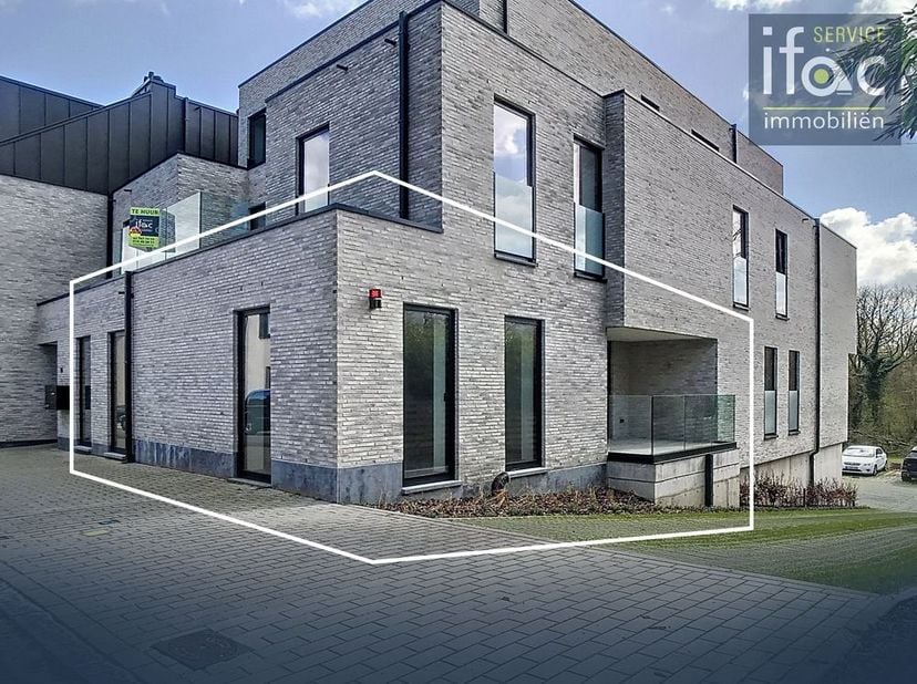 Magnifique appartement neuf au rez-de-chaussée, quasi neutre en énergie (BEN), avec emplacement de parking souterrain et cave à Vossem, à l’entrée du