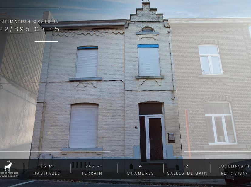 Referentie agentschap: V1347De Etude des Propriétaires biedt u dit charmante huis gelegen in Lodelinsart.Dicht bij alle voorzieningen en hoofdwegen, i