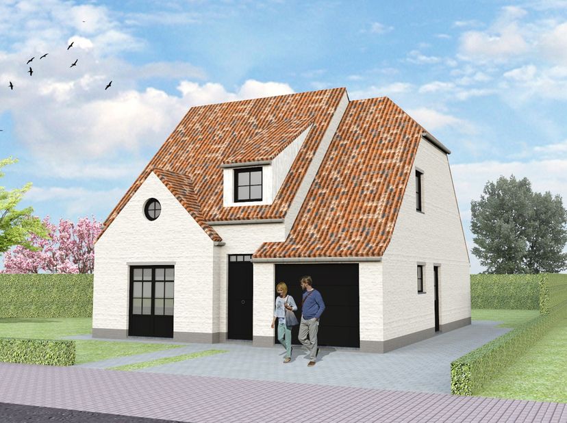 Maison villa 4 façades à construire à Torhout. &lt;br /&gt;
&lt;br /&gt;
Maison témoin : disposition à choisir librement.&lt;br /&gt;
&lt;br /&gt;
Nos maisons sont construite