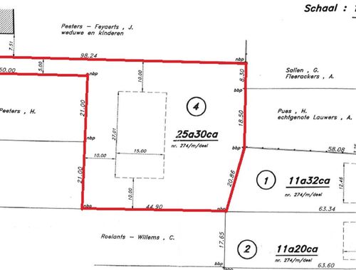                                         Terrain à bâtir à vendre à Baal, € 249.000
