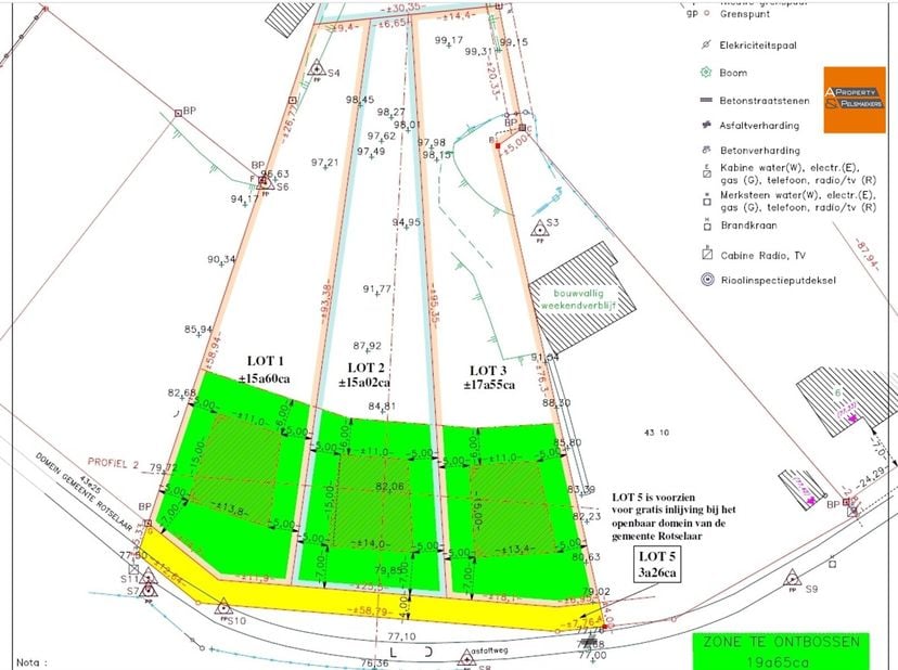 Découvrez ce terrain à bâtir exclusif pour une maison individuelle (lot 2), situé dans un environnement paisible et verdoyant sur le Heikantberg à Rot