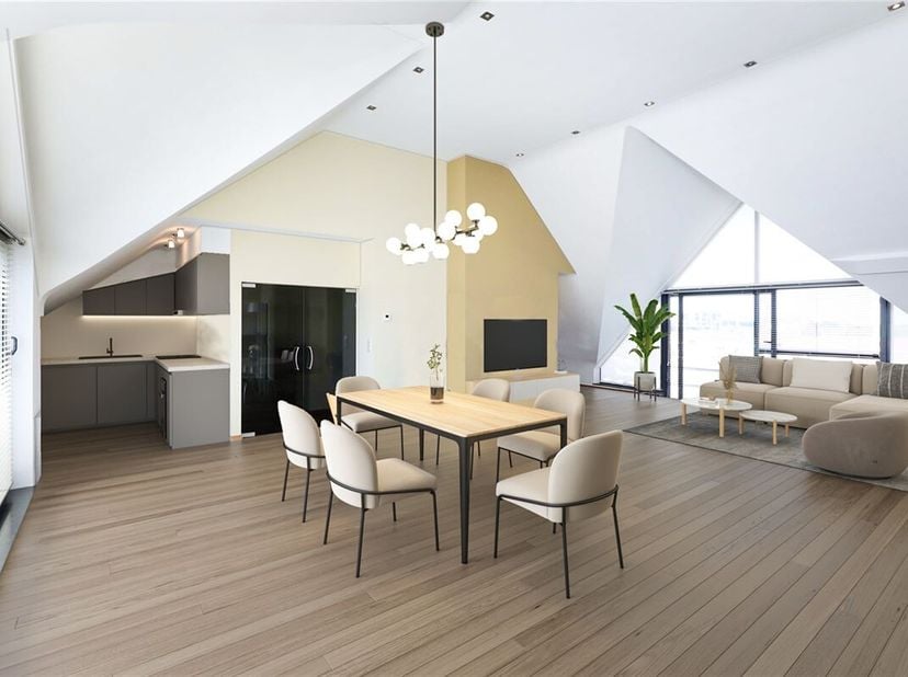 Gunstig gelegen penthouse met 2 (mogelijk 3) slaapkamers, 2 terrassen én een ondergrondse garagebox&lt;br /&gt;
Omgeving:&lt;br /&gt;
+ Gunstig en centraal gelege