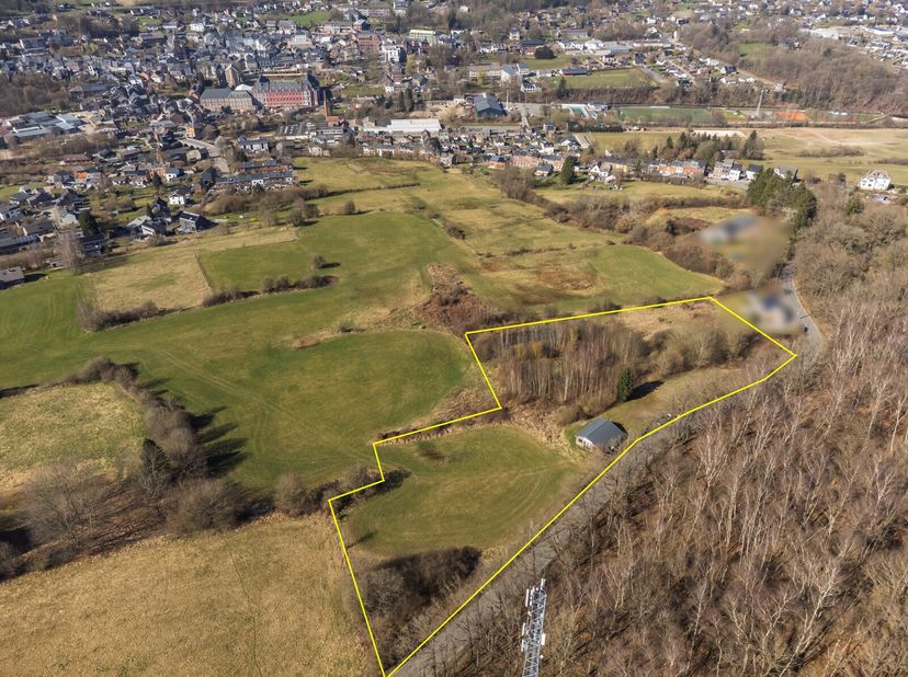 ! SOUS OPTION ! L&#039;agence Antoine Immobilier de Stavelot vous présente cet ensemble de 2 parcelles d&#039;une superficie totale de 9817m2 sur les hauteurs d