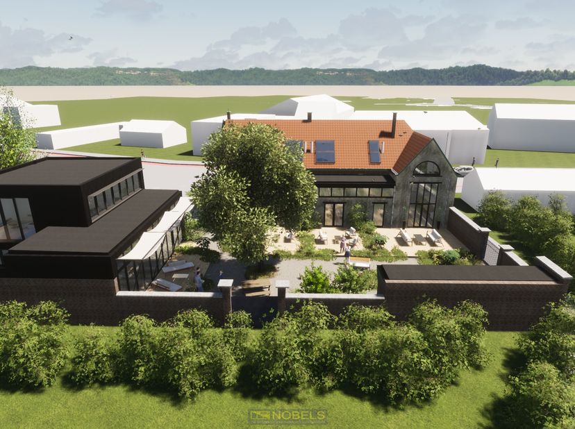 UNIEKE, KARAKTERVOLLE SCHOOLGEBOUW tussen GENT EN OUDENAARDE vormt een uitzonderlijke kans voor wie op zoek is naar een BIJZONDERE WONING, EEN STIJLVO