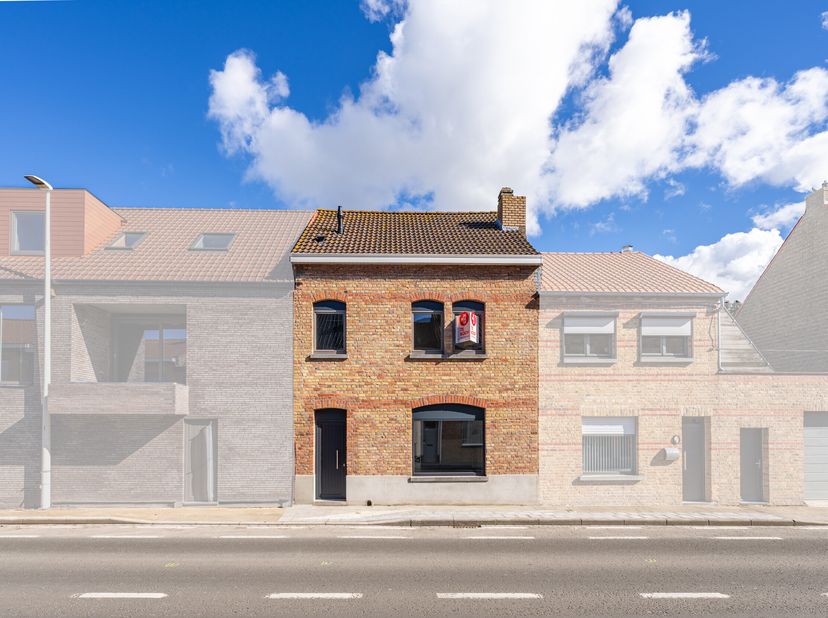 Magnifiek gerenoveerde woning met ruim terras. Deze instapklare woning werd recentelijk gerenoveerd met kwalitatieve materialen. Het huis is ideaal ge