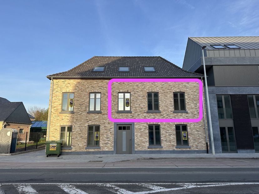 Kortessem, Hasseltsesteenweg 9 bus 1.1: energiezuinig nieuwbouwappartement, 2 slaapkamers, luxueus ingerichte keuken met vaatwasser, combi-oven, induc