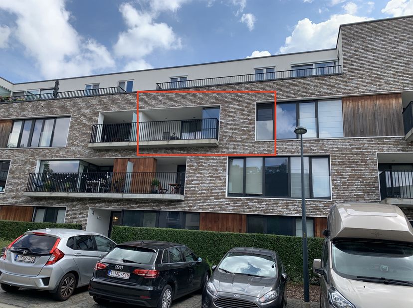 Nieuwbouw appartement (bj 2016) op tweede verdieping, deels gemeubileerd (zie foto&#039;s), in groene omgeving/aan het Schelde-jaagpad, met ruime living en