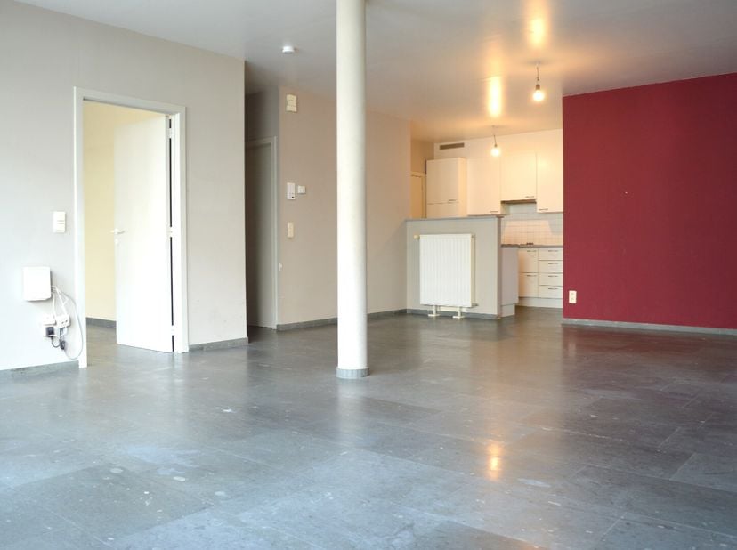 Ruim en lichtrijk 1 slaapkamer appartement pal in het centrum van Gullegem. Alle moderne voorzieningen aanwezig zoals CV op aardgas, dubbelglas, badka