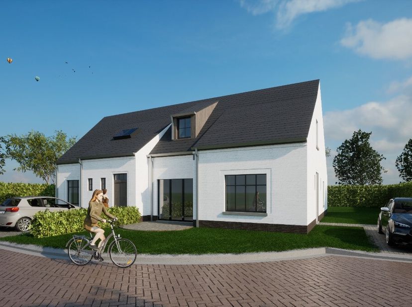 3 belles maisons neuves et modernes à vendre dans le centre de Petegem-aan-de-schelde. Chaque maison est économe en énergie et durable et est construi