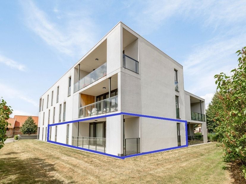 Dit gelijkvloers appartement met zijn praktische indeling is gelegen in “Park De Blauwe Reiger” vlakbij alle invalswegen.&lt;br /&gt;
&lt;br /&gt;
Indeling: inkom