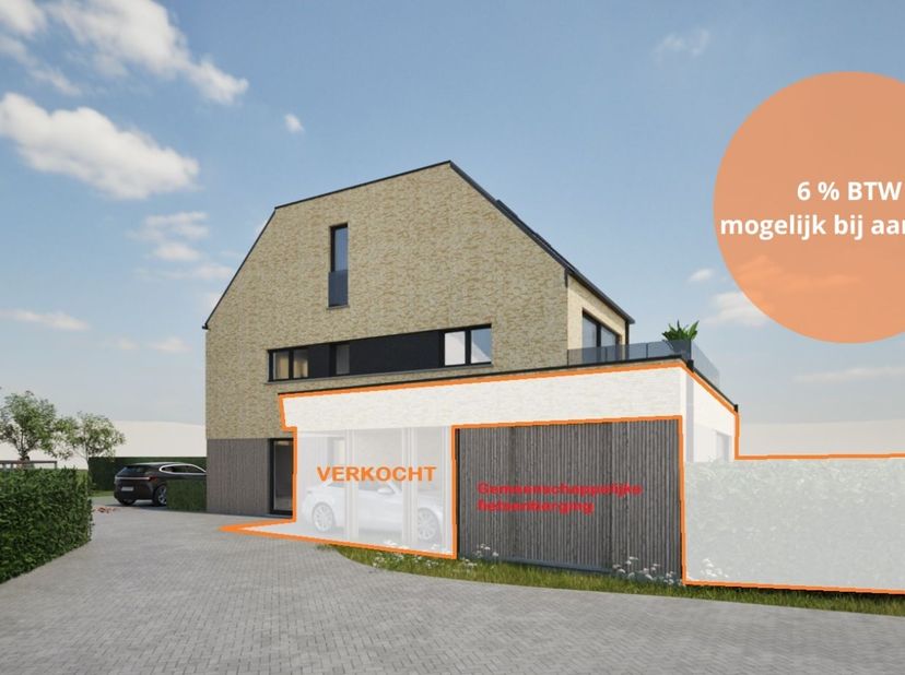 AANKOOP MOGELIJK AAN 6% BTW -Residentie &quot;Ten Hove&quot; is heel aangenaam gelegen nabij het schilderachtige dorpsplein van het gezellige Wieze. In deze kle