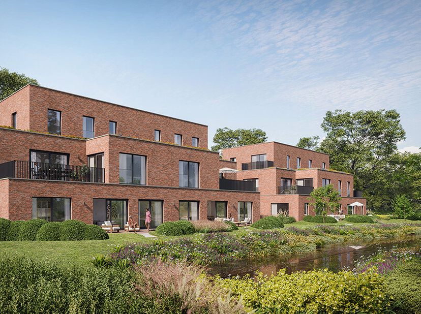 Comfortabele leefruimte met open keuken - 1 slaapkamer - Praktische berging - Ruim terras - Uitstekende ligging op wandelafstand van het centrum - Gro