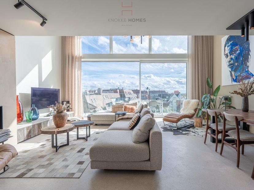 Prachtige mezzanine van ca. 215 m2 en een breedte van 6m80 in de nieuwbouwresidentie Hampton Beach, uitstekend gelegen in de Engelsestraat vlakbij de