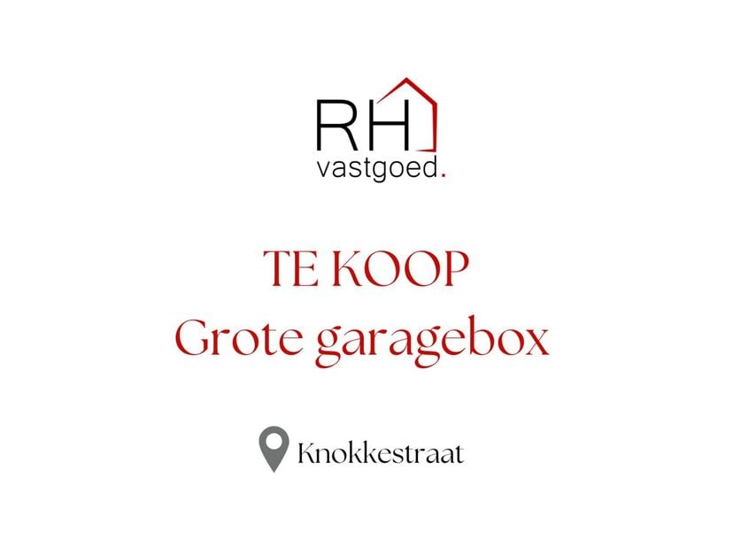 Box de garage spacieux et facilement accessible, idéal pour le stationnement d&#039;une grande voiture, d&#039;un SUV ou d&#039;un fourgon.&lt;br /&gt;
- Emplacement centr