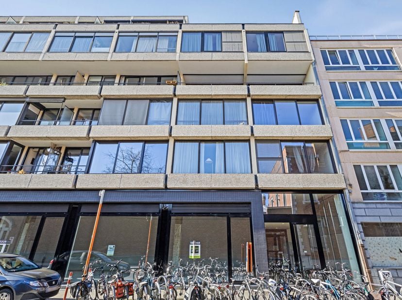 In het hart van Leuven, op wandelafstand van winkels, horeca en openbaar vervoer, bevindt zich deze gerenoveerde duplex die comfort, licht en ruimte m
