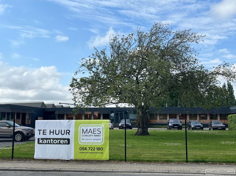 Kantoorruimte van 127m²  te huur  op 2 km van Kortrijk centrum&lt;br /&gt;
&lt;br /&gt;
Deze ruimte is ondergebracht in een kleinschalig burelencomplex in een moo