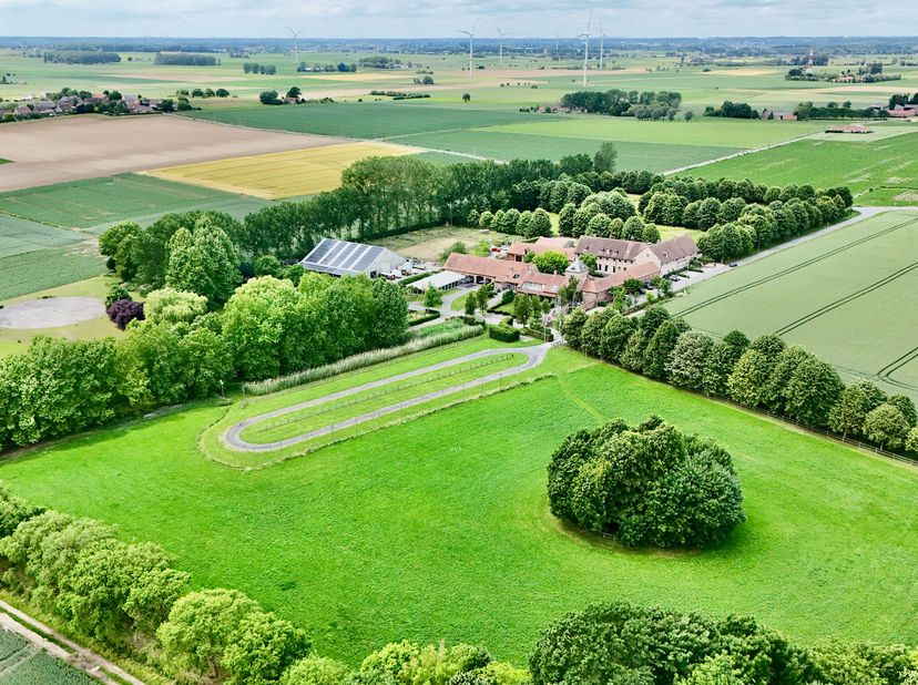 In het hart van het landelijke Celles bevindt zich dit indrukwekkende domein van 7,8 hectare, een zeldzame combinatie van charme, comfort en professio