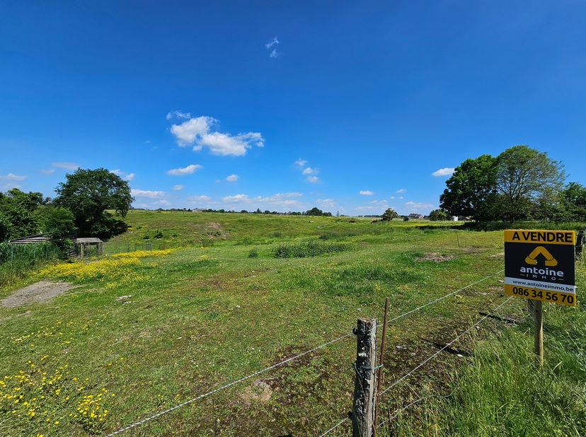 Grandhan (Durbuy): Très belle parcelle à bâtir située sur la commune de Durbuy, dans le village de Grandhan. Cette parcelle a une superficie de 1348m²