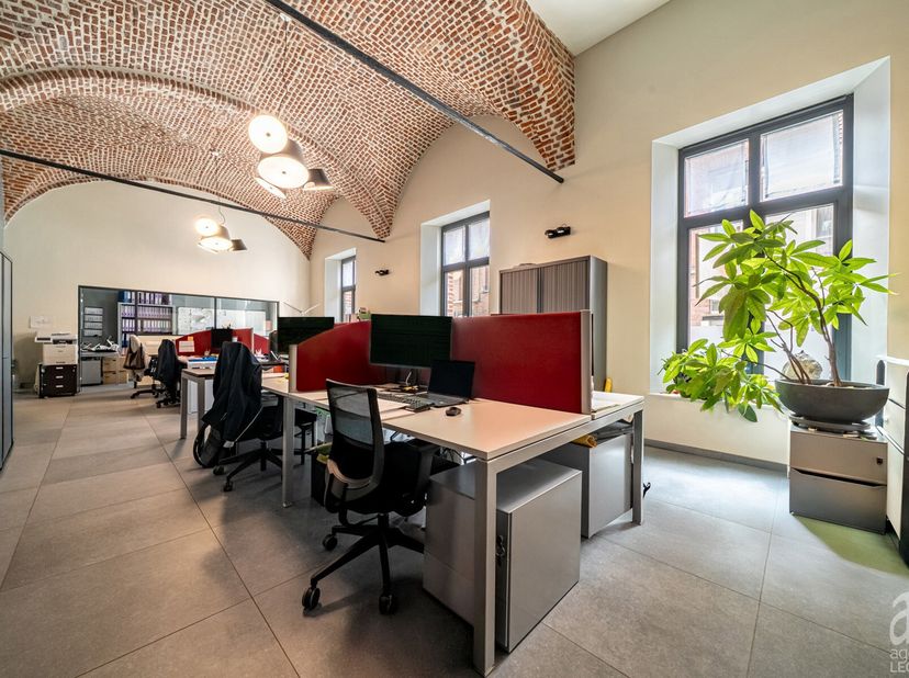 Situé au sein du centre historique de Tournai, lAgence Leclercq vous présente ce superbe espace professionnel aux volumes généreux, idéal pour une act