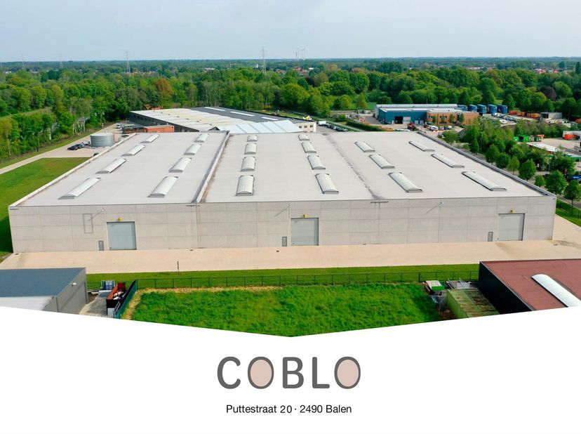 Recente KMO gebouwen  (7322m²) + ruime parkings langs het Kanaal &#039;Dessel Kwaadmechelen&#039;&lt;br /&gt;
 - casco +&lt;br /&gt;
 - sectionaal poort&lt;br /&gt;
 - vrije hoog